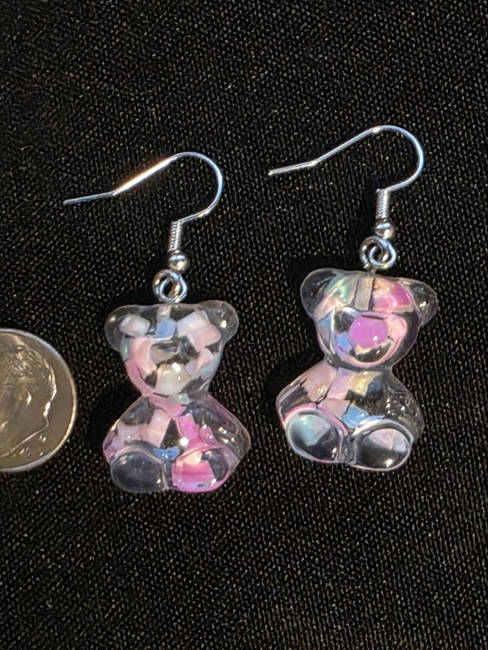 Bear Earrings - Picture 3 of 5